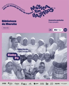 Finka Pé - 26.04 @ Biblioteca de Marvila (SOMA Cultura - Associação Cultural)