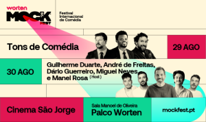 Worten Mock Fest 2026 revela cartaz completo com Chris D’Elia, Michelle Wolf e Sam Morril