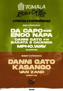 Yumala 2026 no Pavilhão Carlos Lopes com Danni Gato e convidados