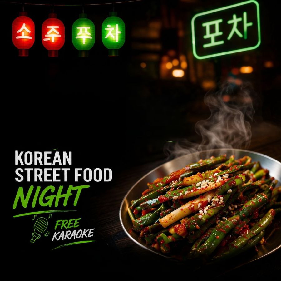 “From Street to Table” leva mercado de rua coreano com karaoke e gastronomia