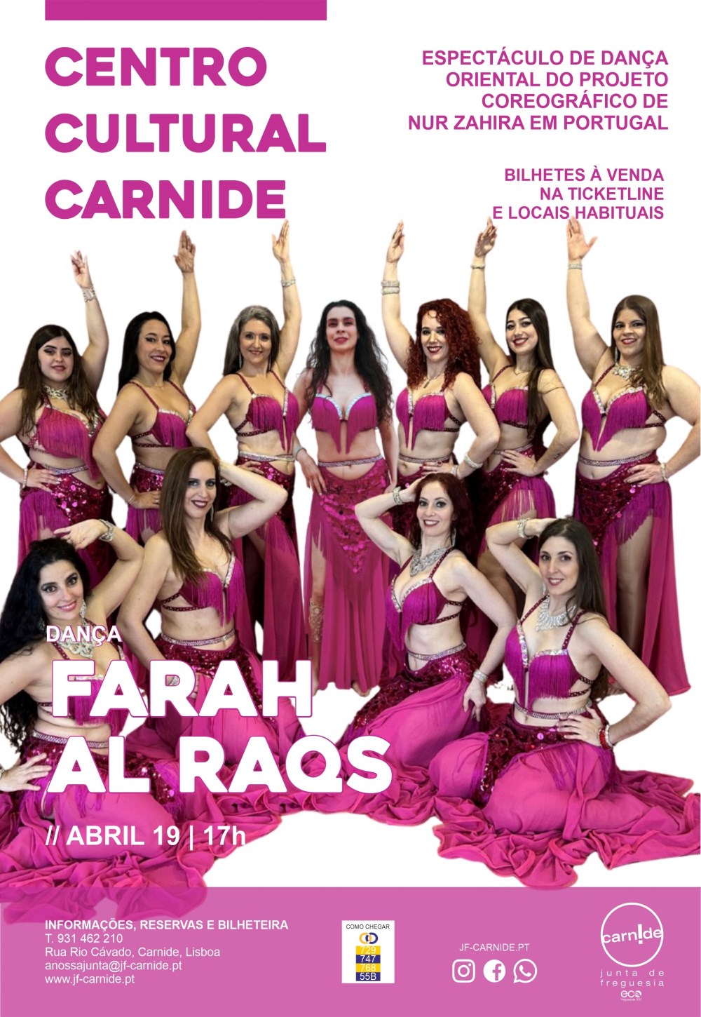 Farah Al Raqs: espetáculo de dança oriental encanta Lisboa