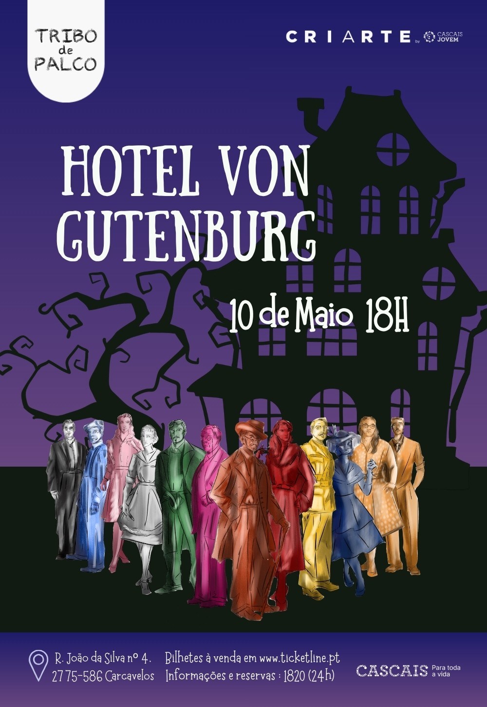Hotel Von Gutenburg: teatro de humor negro e mistério