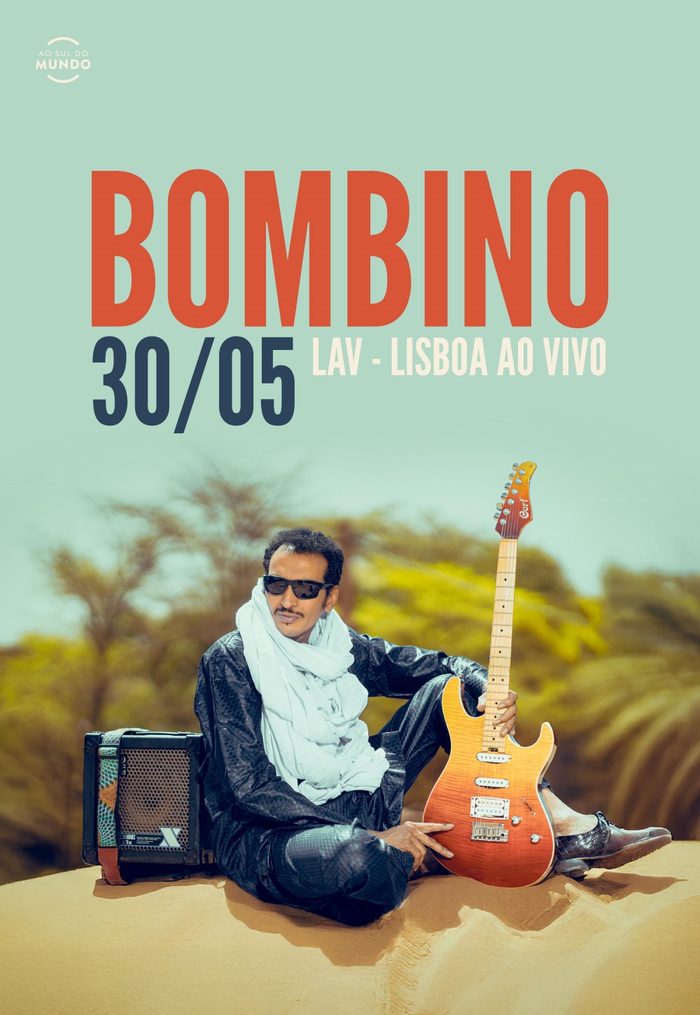 Bombino regressa a Lisboa com a sua guitarra tuaregue e um concerto imperdível