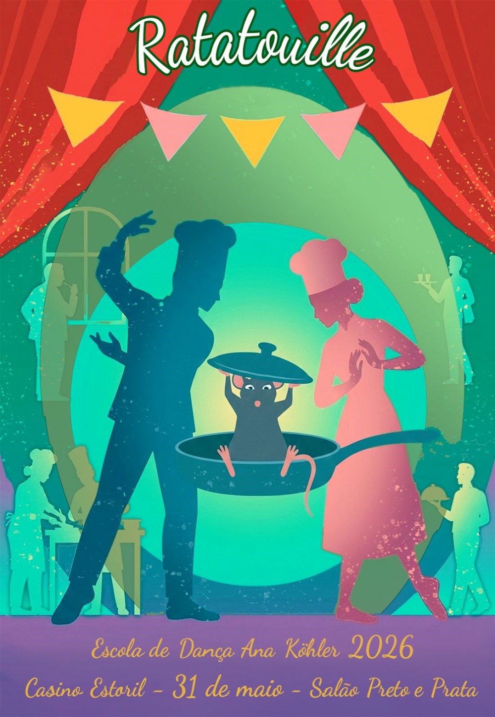 Gala EDAK 2026 leva “Ratatouille” ao palco do Casino Estoril com dança, imaginação e talento jovem