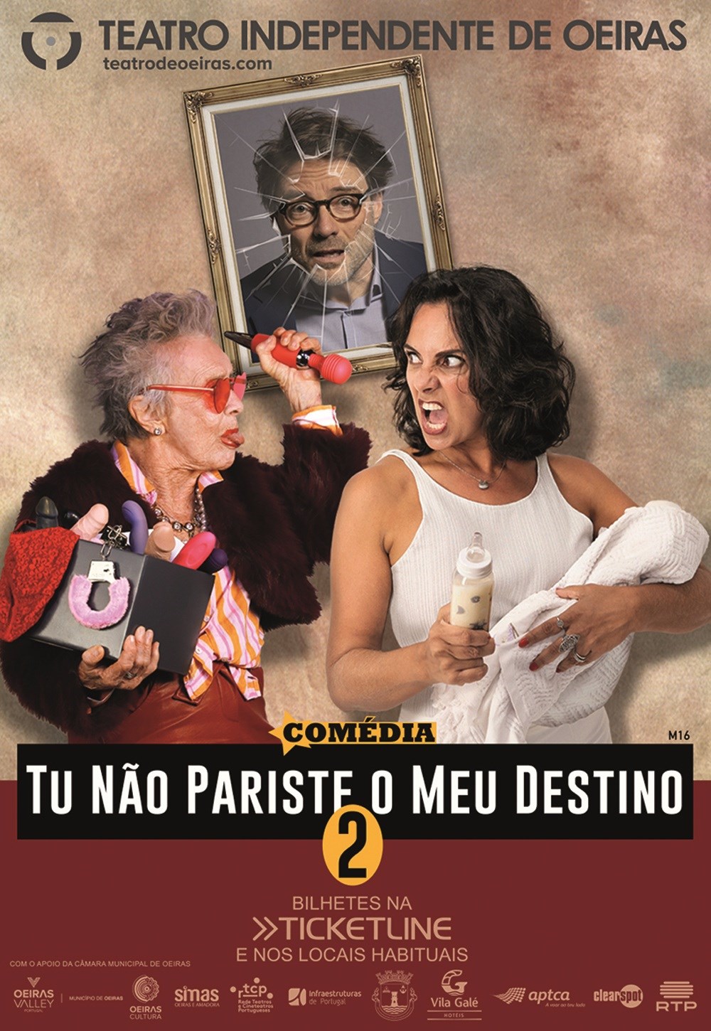 “Tu Não Pariste o Meu Destino 2” regressa ao palco com comédia irreverente