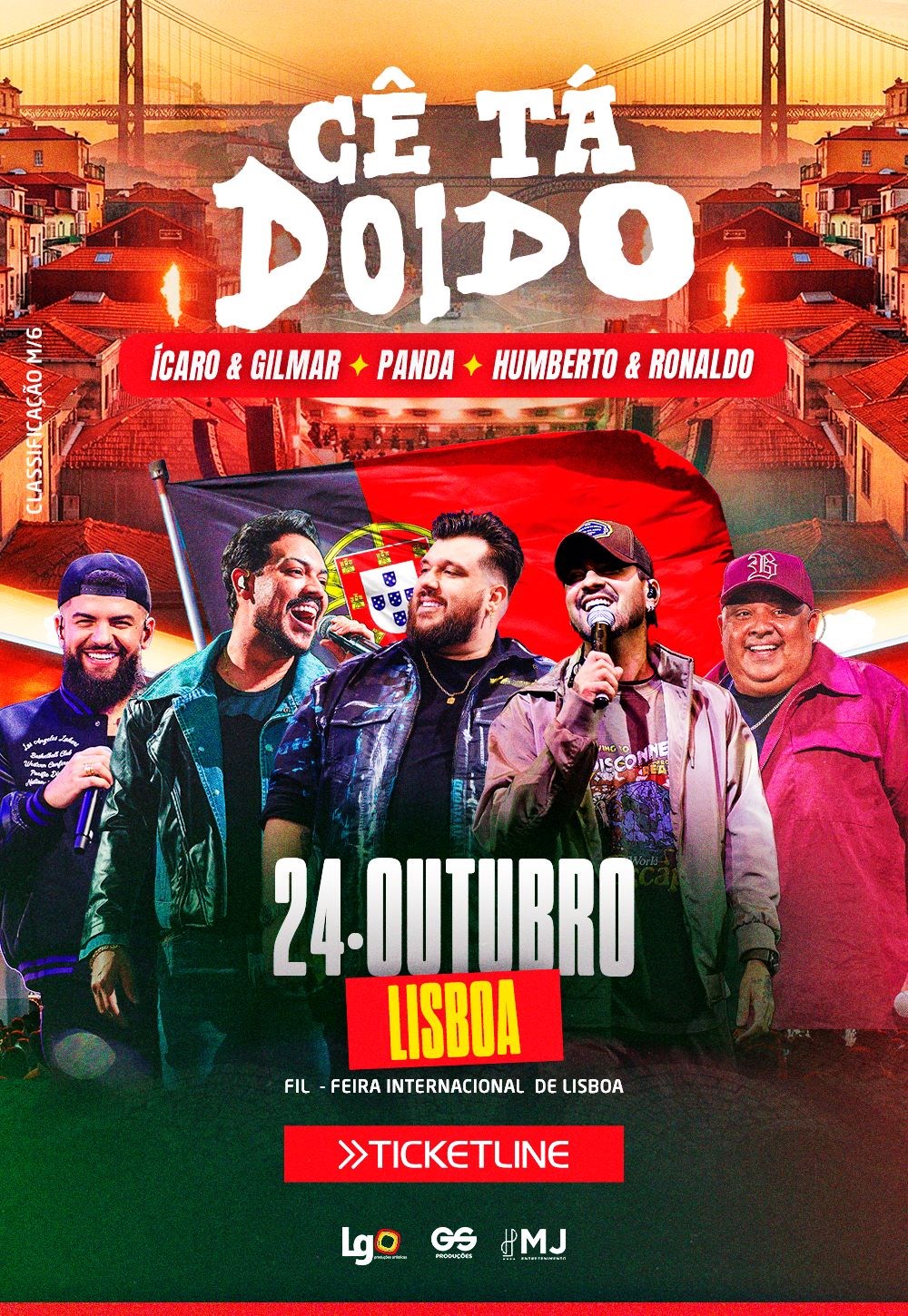 “CÊ TÁ DOIDO” traz o maior fenómeno do sertanejo brasileiro a Lisboa