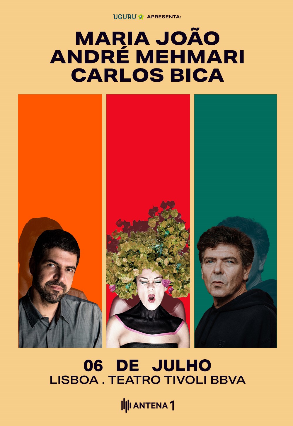 Maria João, André Mehmari e Carlos Bica juntos em concerto único de jazz em Lisboa