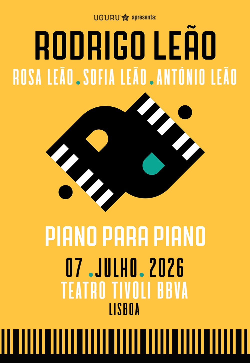 Rodrigo Leão apresenta “Piano para Piano” em Lisboa num concerto íntimo e familiar