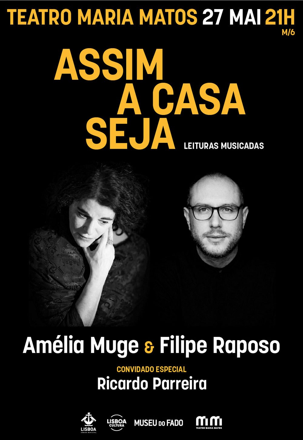 “Assim a Casa Seja” — Amélia Muge e Filipe Raposo celebram poesia, memória e música em Lisboa