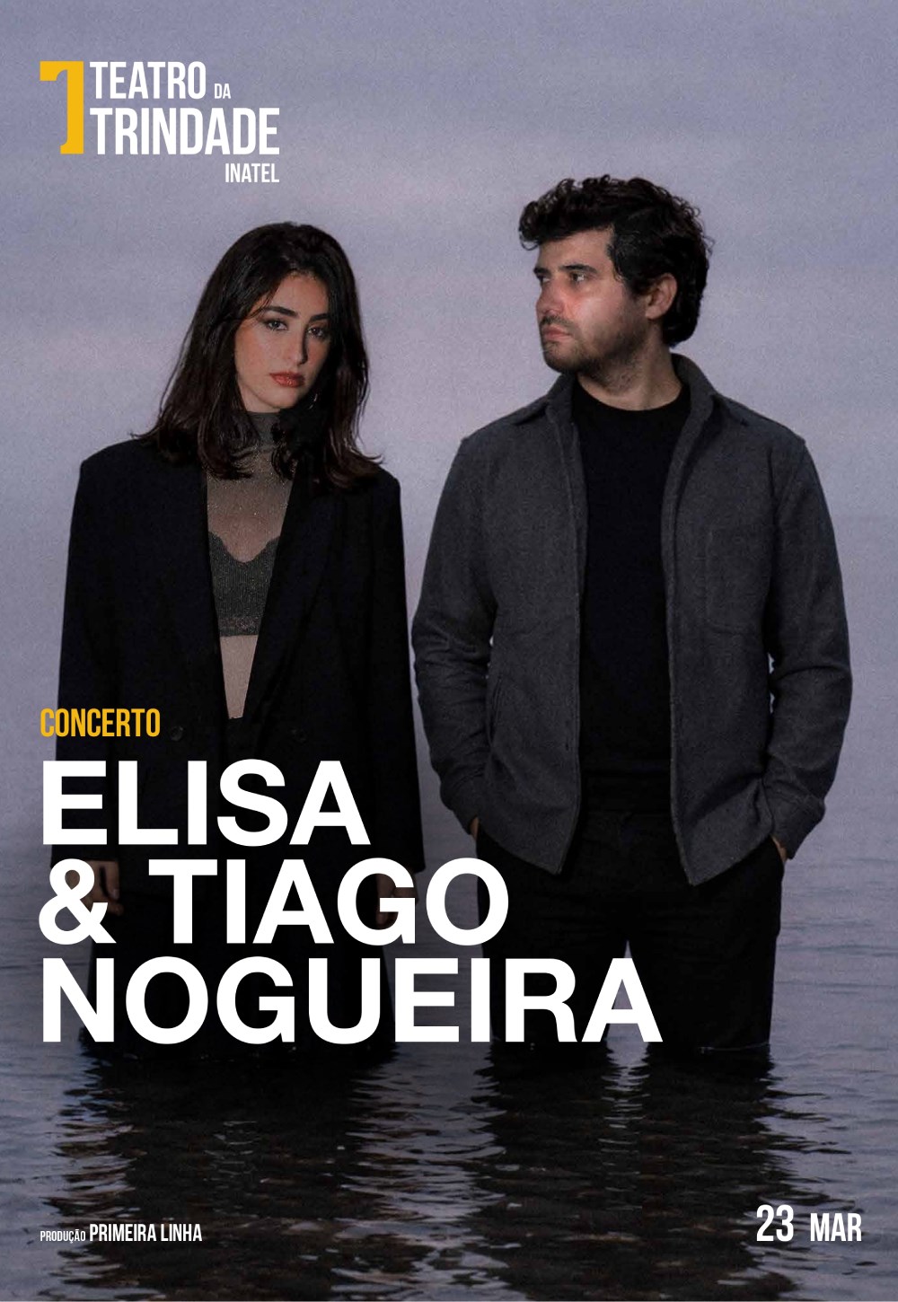 Elisa & Tiago Nogueira em Lisboa: encontro de vozes portuguesas cria viagem musical intimista no Teatro da Trindade