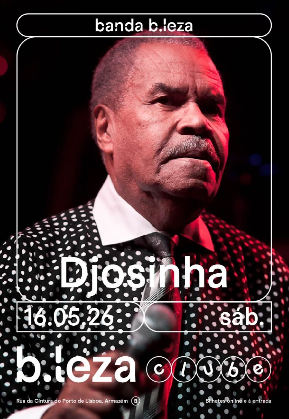 Djosinha regressa a Lisboa: lenda viva da música cabo-verdiana atua no B.Leza numa noite histórica