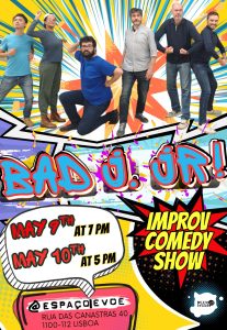 BAD J. JR. – Um Espetáculo de Comédia de Improviso