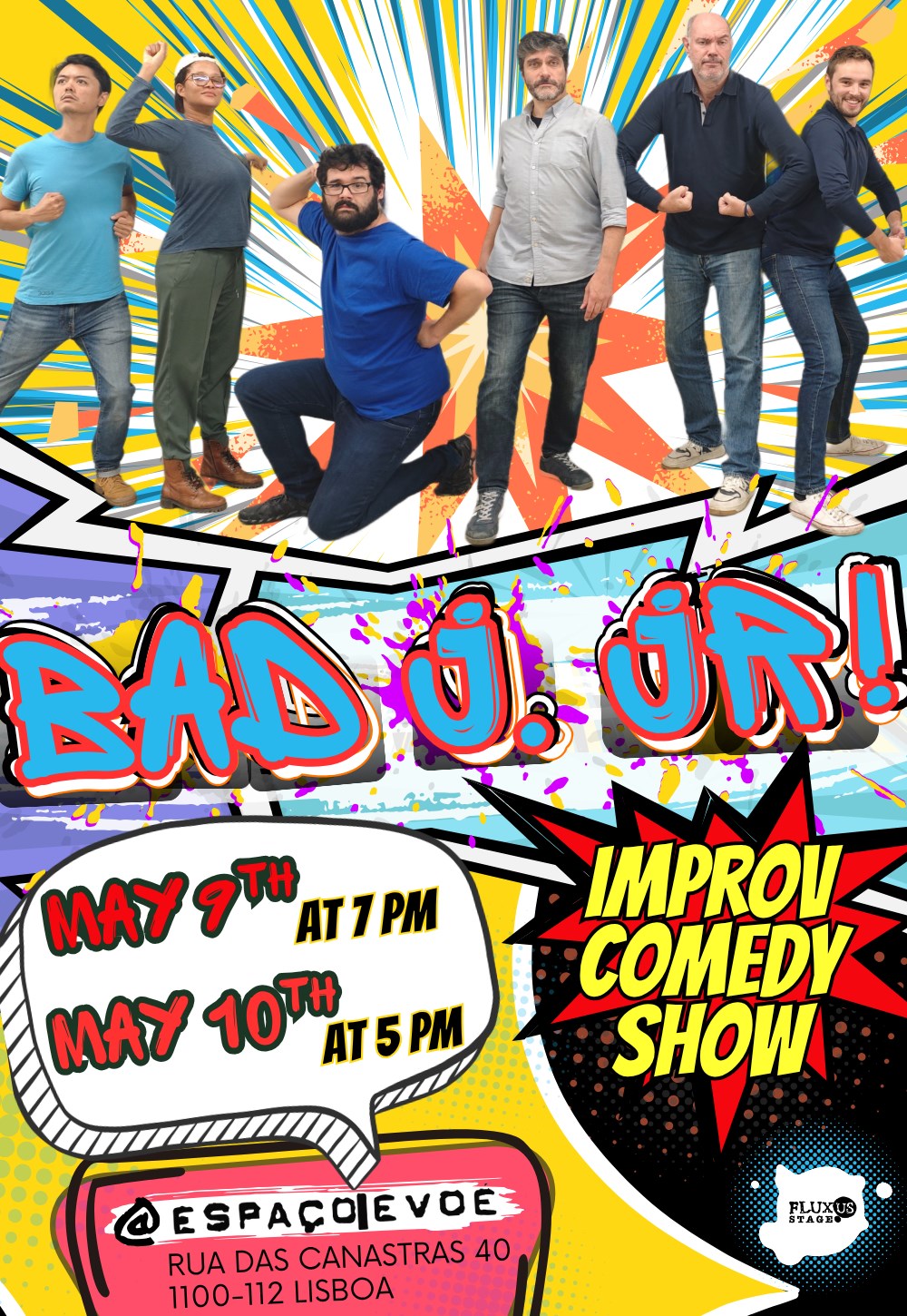 BAD J. JR. – Um Espetáculo de Comédia de Improviso