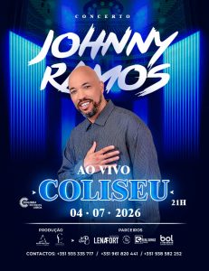 Johnny Ramos estreia-se no Coliseu dos Recreios com grande concerto de Kizomba, Zouk e emoção lusófona em Lisboa2
