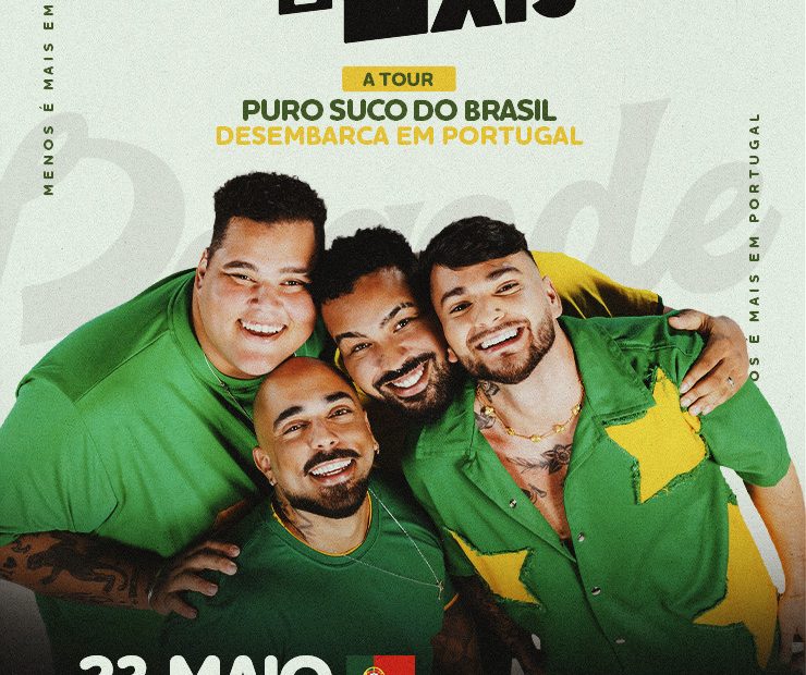 Menos é Mais traz o “Puro Suco do Brasil” ao MEO Arena em Lisboa