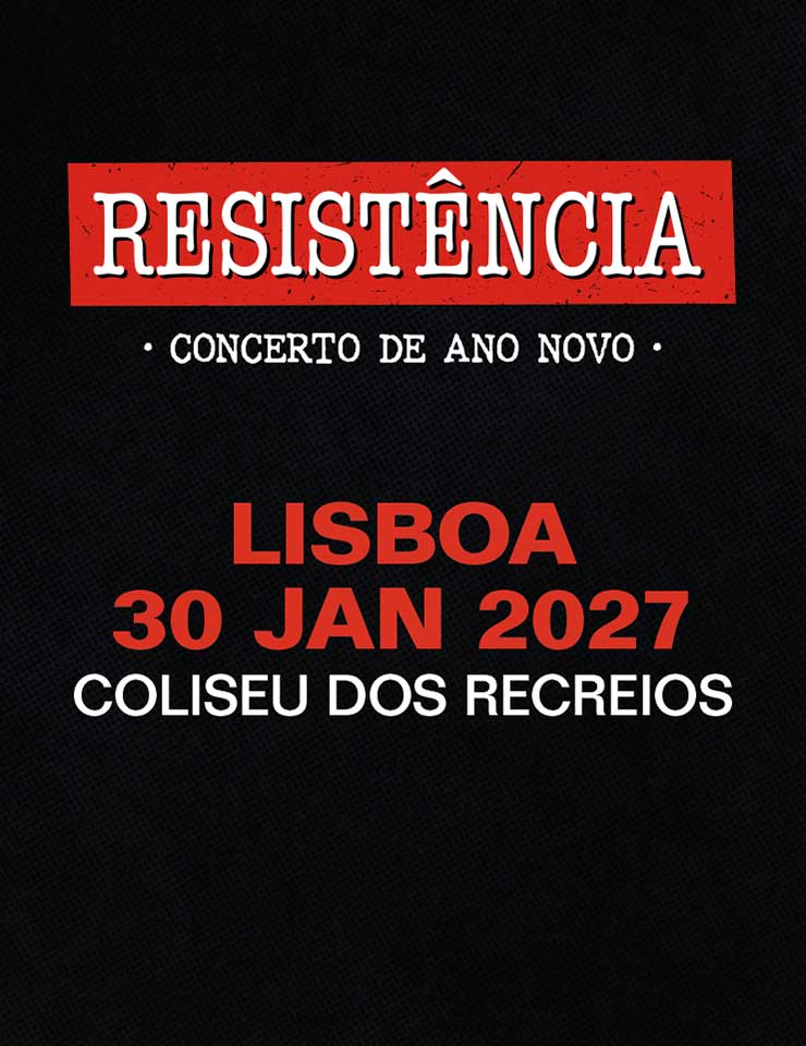 RESISTÊNCIA regressa ao Coliseu de Lisboa para celebrar a música portuguesa no icónico Concerto de Ano Novo