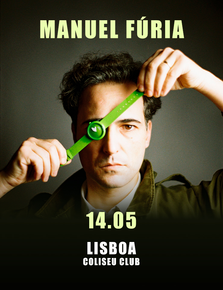 Manuel Fúria estreia “Verde Veneno” no Coliseu Club de Lisboa com concerto intenso entre eletrónica, poesia e crítica social