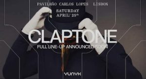 Claptone traz a máscara dourada a Lisboa