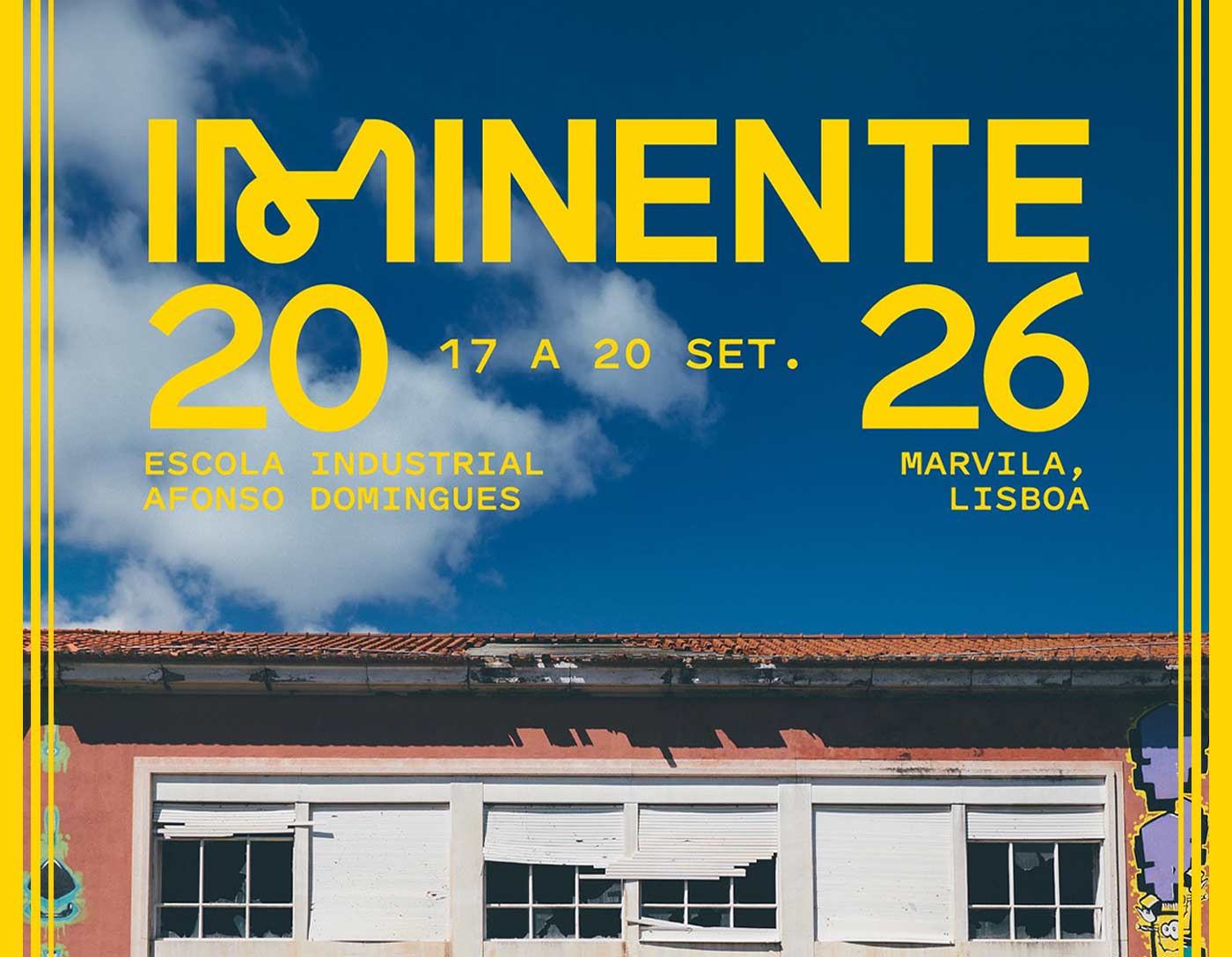 Festival Iminente 2026 invade Marvila com arte, música e cultura urbana