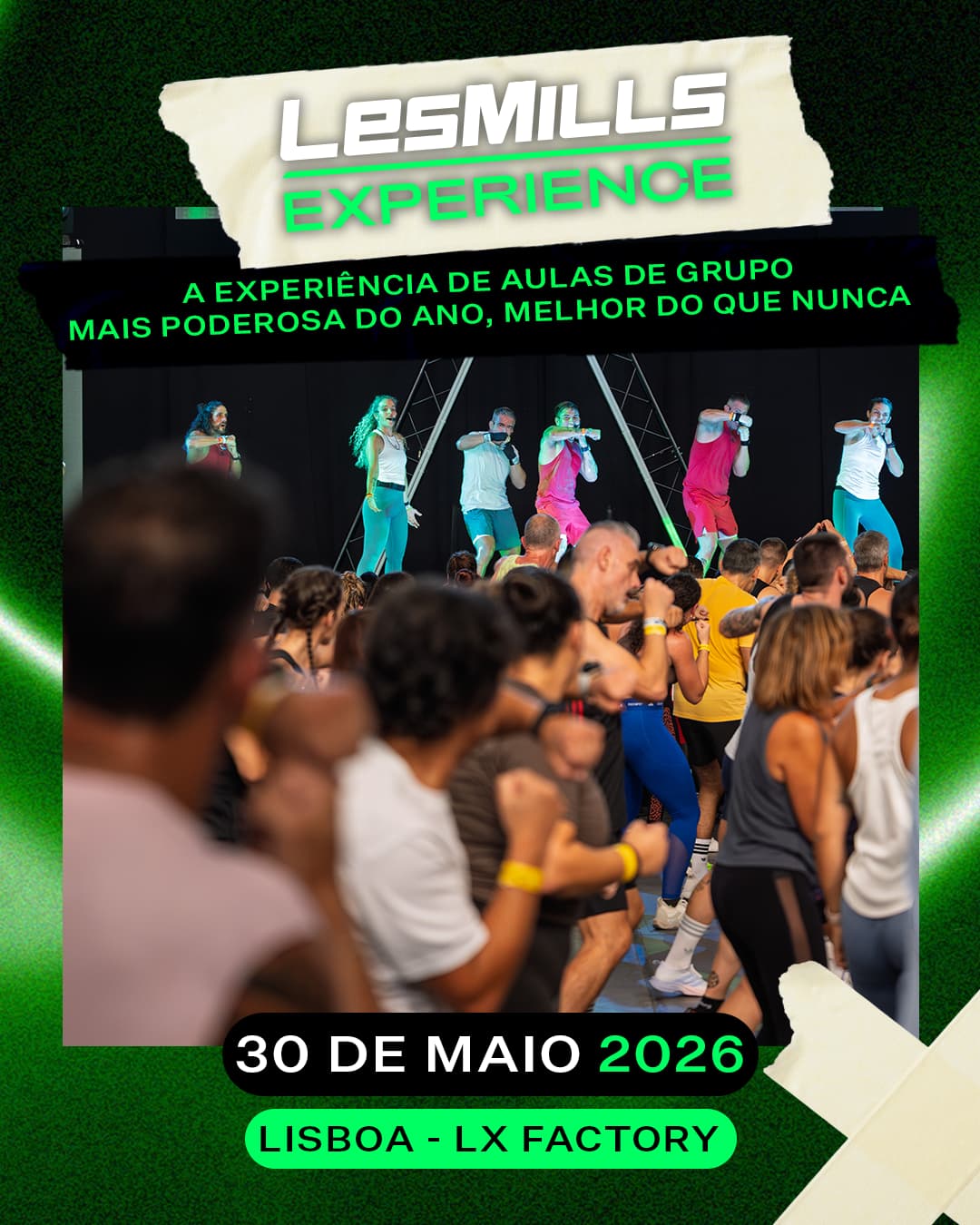 Les Mills Experience 2026 transforma LX Factory numa mega celebração de fitness e energia