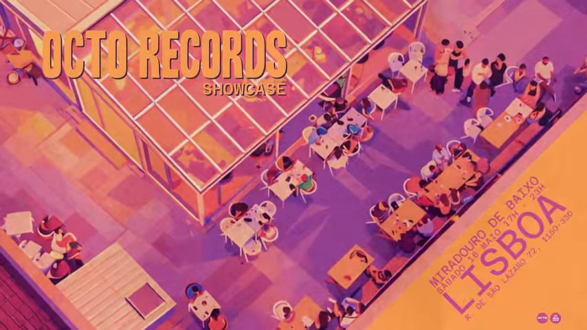 Octo Records Showcase leva eletrónica e vibrações ecléticas ao Miradouro de Baixo em Lisboa