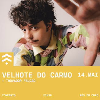 Velhote do Carmo apresenta concerto ao vivo na Casa Capitão em Lisboa com Trovador Falcão
