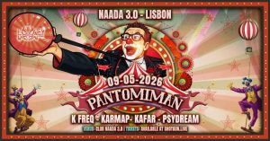 Lisboa recebe noite psicadélica com humor e dança: Samaveda apresenta “Pantomiman” no NAADA 3.0