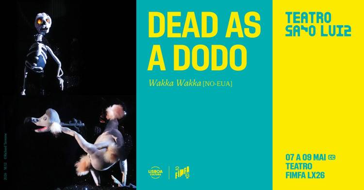 Lisboa abre o FIMFA Lx26 com teatro visual mágico e sombrio: “Dead as a Dodo” no São Luiz