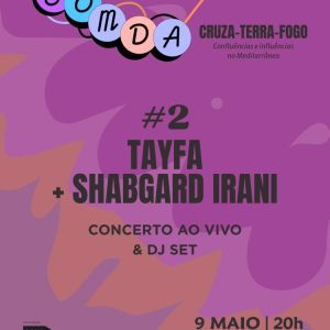 Lisboa cruza culturas no SOMDA #2: Tayfa + Shabgard Irani levam sons do Mediterrâneo e Médio Oriente à Casa do Comum