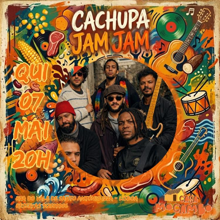 Lisboa junta música, improviso e gastronomia na jam session “CACHUPA JAM JAM” na Casa Mocambo