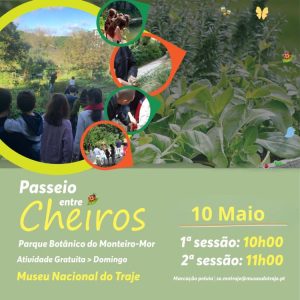 Lisboa convida a viver a Primavera com todos os sentidos no “Passeio entre Cheiros” no Museu Nacional do Traje