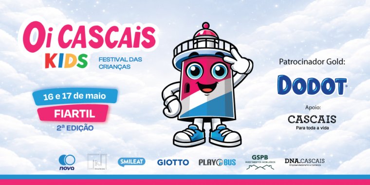 Oi Cascais Kids 2026 transforma o Estoril num grande festival para crianças e famílias