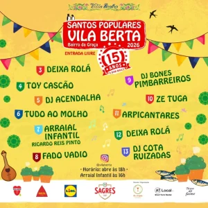 Arraial da Vila Berta 2026