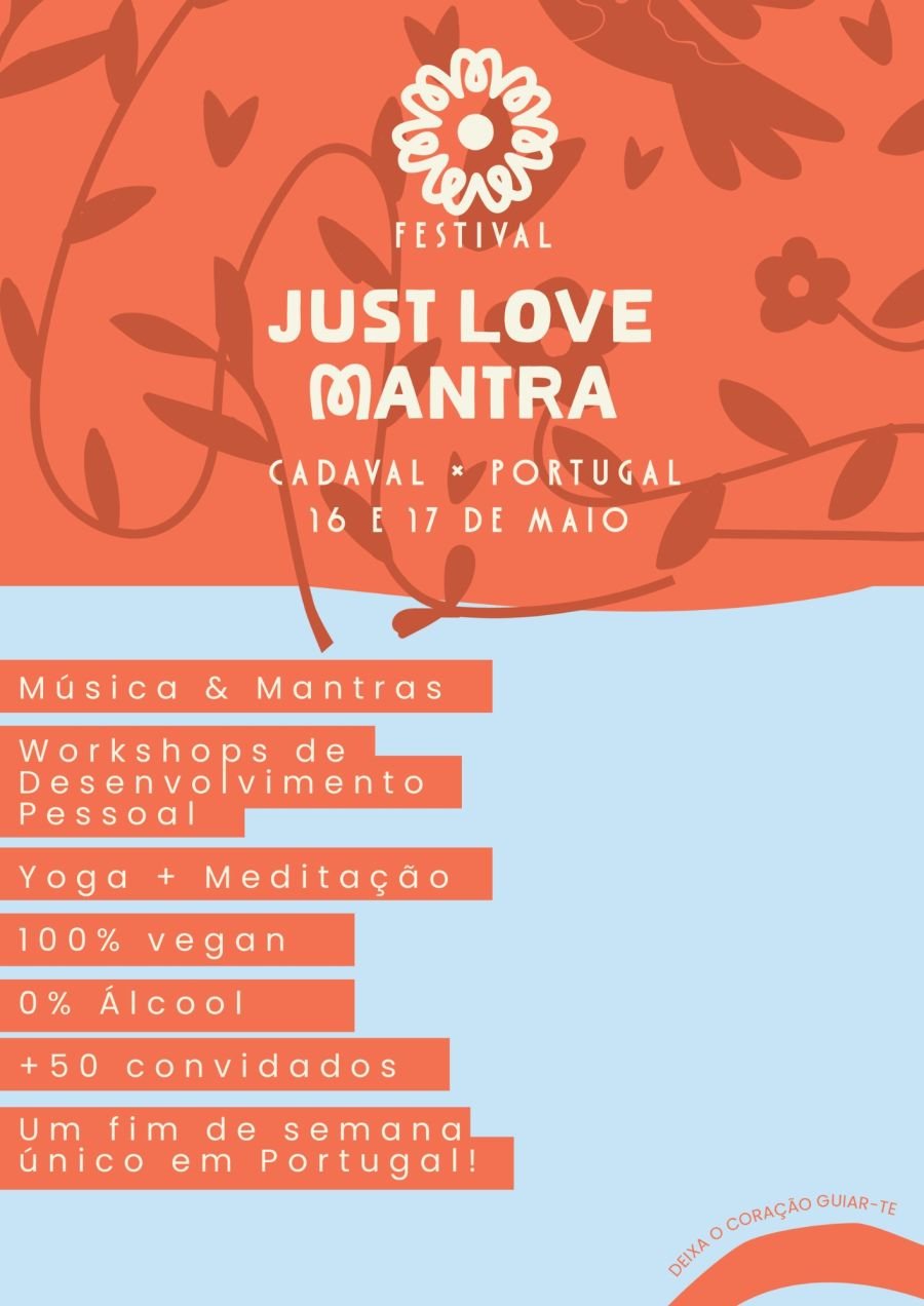 Just Love Mantra regressa ao Cadaval com festival de bem-estar, yoga e música consciente