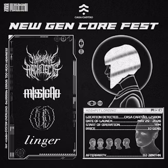 New Gen Core Fest traz noite de Metalcore e Deathcore à Casa Capitão em Lisboa