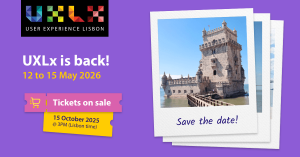 UXLx 2026 regressa a Lisboa com quatro dias dedicados ao design de experiência de utilizador e inovação digital