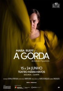 A Gorda traz Maria Rueff a palco num monólogo intenso sobre corpo, memória e amor-próprio