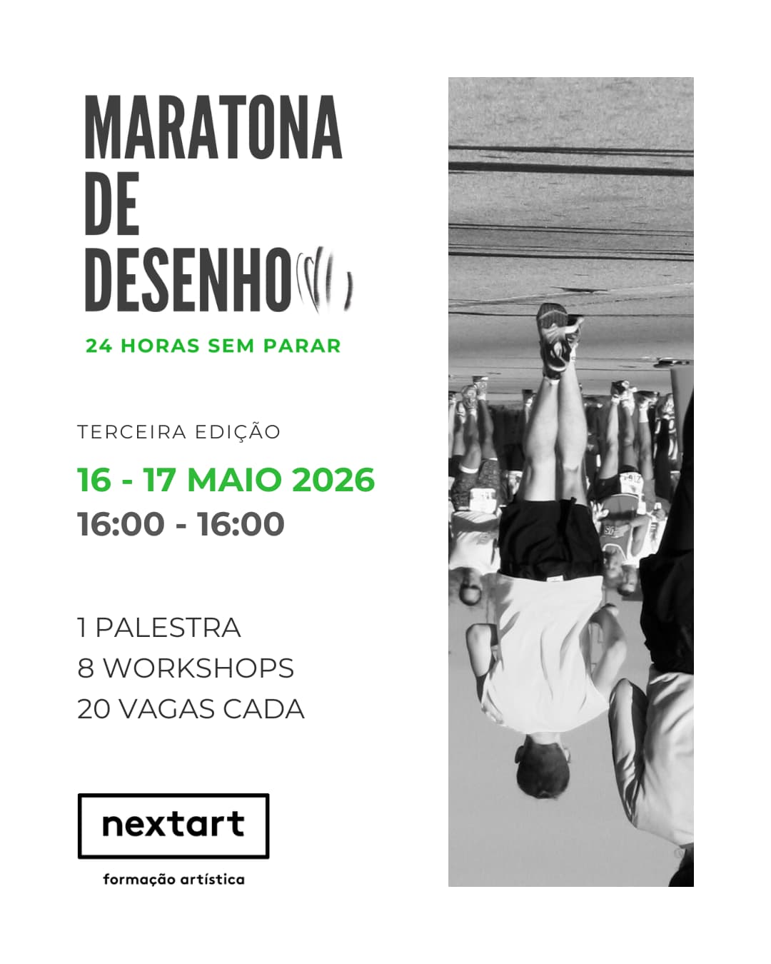 Maratona de Desenho 2026 em Lisboa