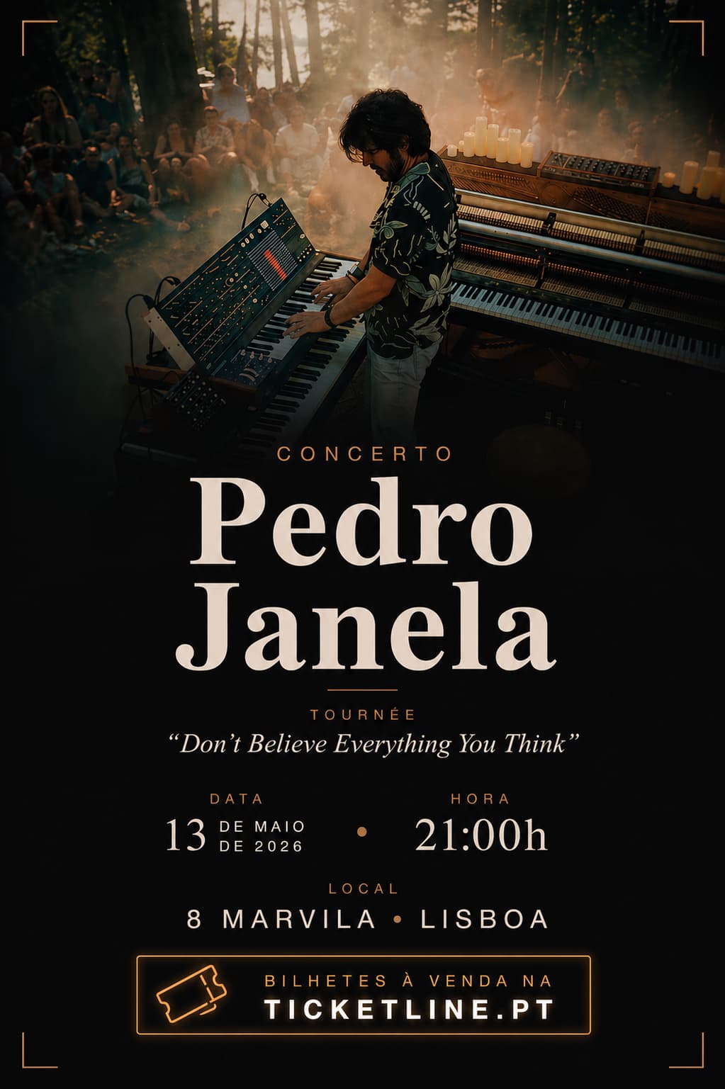 Pedro Janela Apresenta “Don’t Believe Everything You Think” em Lisboa