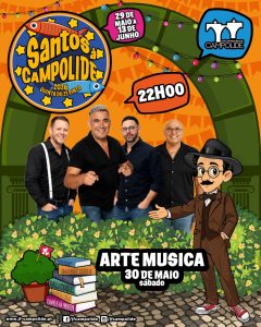 Santos à Campolide 2026 | Banda Arte Música leva o espírito de arraial a Campolide