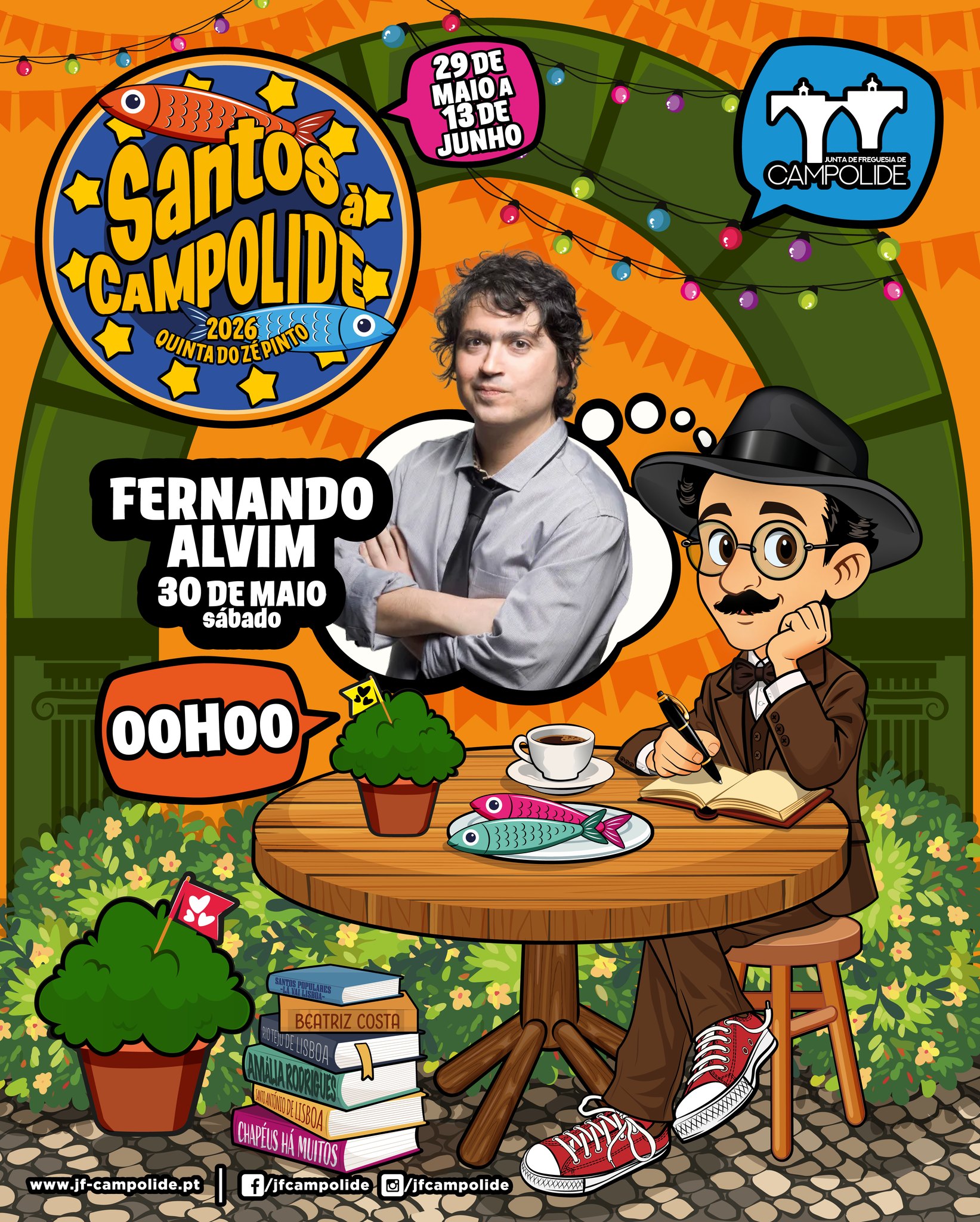 Fernando Alvim leva DJ set irreverente ao Santos à Campolide 2026