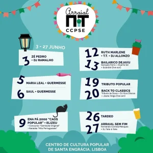 Arraial NiT 2026 regressa a Lisboa