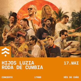 Roda de Cumbia “Hijos de Luzia” traz ritmo latino e celebração comunitária à Casa Capitão em Lisboa