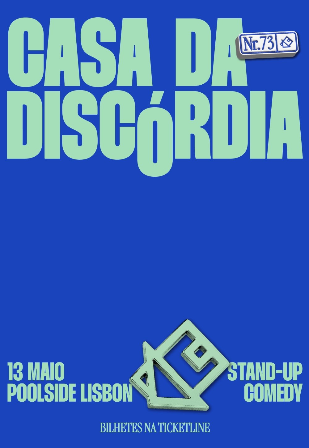 CASA DA DISCÓRDIA Nº 73 leva stand-up comedy a Alvalade com duas sessões de testes de humor