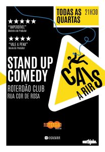 CAIS A RIR leva noites de stand-up ao coração do Cais do Sodré em Lisboa