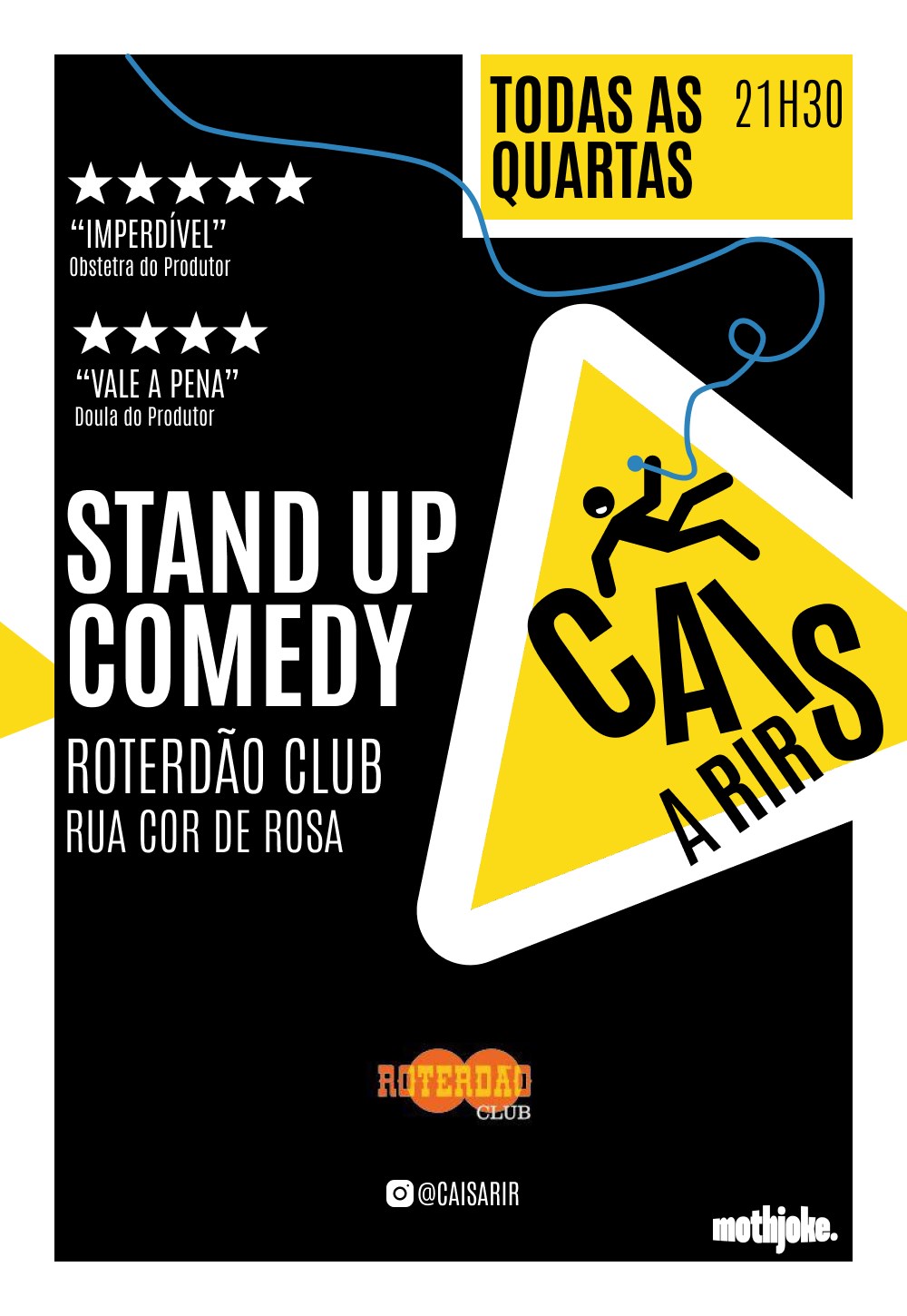 CAIS A RIR leva noites de stand-up ao coração do Cais do Sodré em Lisboa