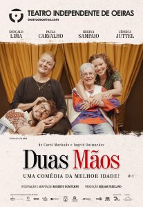 “DUAS MÃOS” leva teatro contemporâneo ao Teatro de Oeiras com reflexão sobre relações humanas