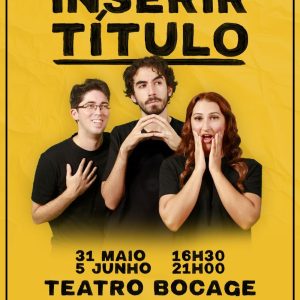 “ImproMix ao Vivo” transforma o público em dramaturgo no Teatro Bocage