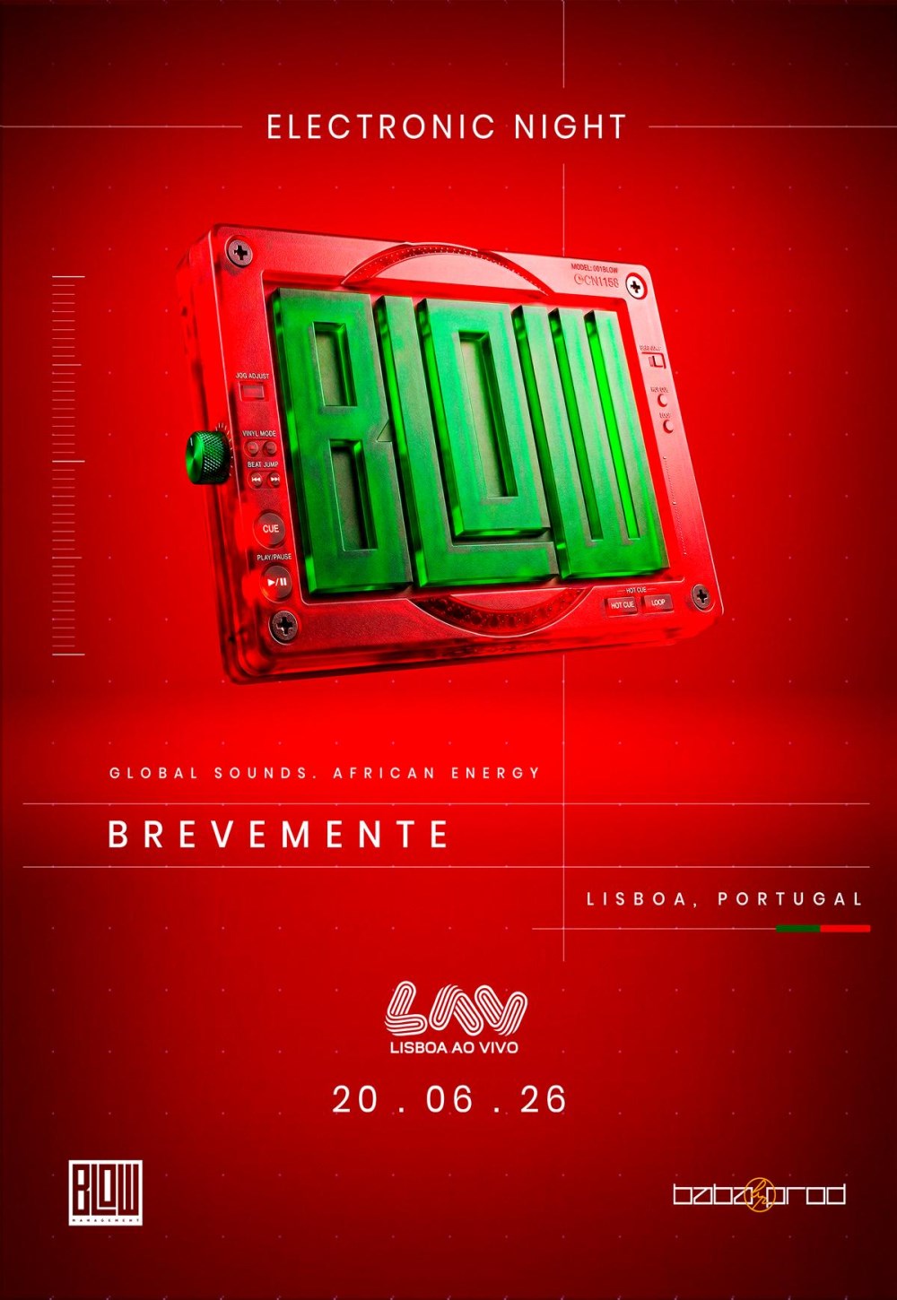 Blow Electronic Night leva música electrónica de identidade africana ao LAV