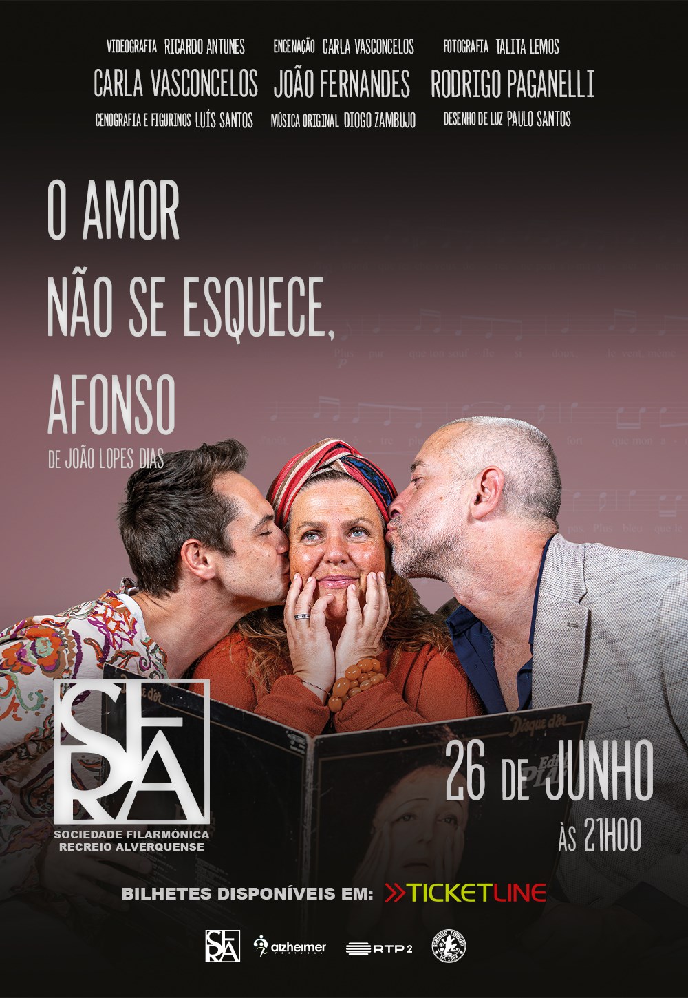 O Amor Não Se Esquece, Afonso leva a Alverca uma história sobre memória, família e afectos